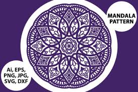 Download Mandala Vector Art Pattern Graphic By Redsugardesign Creative Fabrica In 2020 Pattern Art Vector Art Mandala Vector SVG Cut Files
