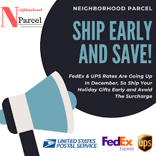 Holiday Shipping Discount Coupon Via Fedex And Ups International Shipping The Neighbourhood Holiday