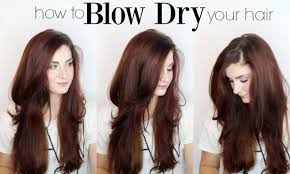 You can either let your hair air dry until it reaches that level of dryness or, if you are short on time, use a dryer to remove excess moisture before you start the blowout. How To Blow Dry Your Hair Youtube