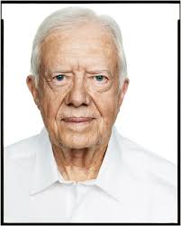 RIP Jimmy Carter. Photographs by Richard Avedon, 1976 and 2004.