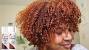 Burnt Orange Adore Hair Dye Orange
