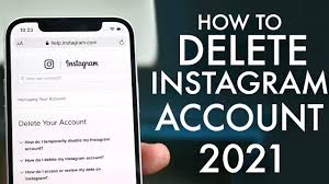 How do i delete my instagram account permanently from my phone : How To Delete Instagram Account 2021 Youtube