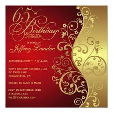 Party Invitation Card Woman 50th Birthday Invitation Sample Red Gold 65th Birthday Party Invitation Zazzle Com 80th Birthday Invitations 60th Birthday Invitations 50th Birthday Invitations