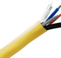 Structured Bundled Cable 2 Category 5E x 2 RG6 Quad + 2 Fiber 500'