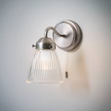 Socket, a bathroom wall light, installing a bathroom wall light. Glass Pimlico Bathroom Wall Light In Silver Or Brass Garden Trading