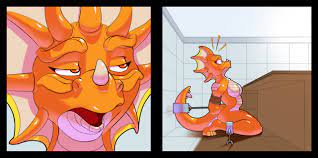 Dragon Toilet [PAGE 1] by El_Brapitto -- Fur Affinity [dot] net