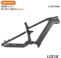 New LightCarbon Full Suspension Electric Fat Bike Frame Fit ...