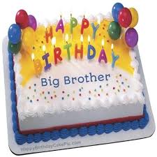Big Brother Special Birthday Cake For Brother Images Write Name On Birthday Wish Cake With Candles Birthday Wishes Cake Happy Birthday Cake Images Happy Birthday Cake Pictures