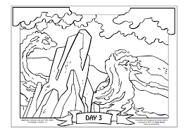 This is the story of sarah, rosa, marie, chloe, zoe and little cloud, the riders of the horseland ranch. Coloring Page The Creation Of The World Dry Land Appears My Wonder Studio