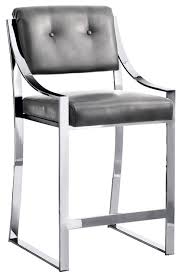 Check spelling or type a new query. Savoy Gray Leather Counter Stool Contemporary Bar Stools And Counter Stools By Sunpan Modern Home Houzz