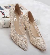 Ivory See Through Low Heels Wedding Shoes Bridal Low Heels Ivory Wedding Shoes Bridal Shoes Bride Shoes Low Heel Ivory Shoes Low Heel Wedding Shoes Lace