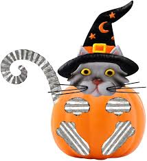Find the perfect cat thanksgiving stock illustrations from getty images. Waiting For You Joliyoou Cat Pumpkin Making Kit Colorful Metal Halloween Diy Pumpkin Cat Pumpkin Decoration Home Kitchen Buy Best Petrolepage Com