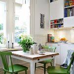 Black And White Kitchen Absolutely Gorgeous I Adore This Ikea Small Kitchen Kitchen Design Small Free Standing Kitchen Cabinets