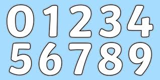 If a child does not, it could be a red flag for a learning difference. Printable Outline Bubble Numbers 0 9 One Page Twinkl