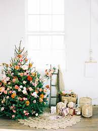 Flower Christmas Tree You Have To See These Flower Christmas Trees
