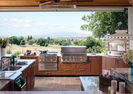 luxury snless steel outdoor kitchens