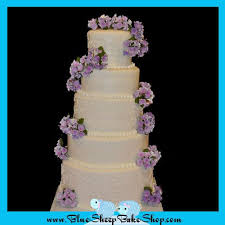 You can search within the site for more lavender wedding cakes. Lilac Themed Wedding Cake Blue Sheep Bake Shop