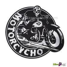 Motorcycho Large 11 5 Biker Art Motorcycle Artwork Motorcycle Clubs