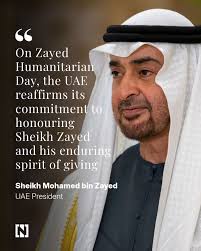 President Sheikh Mohamed marked Zayed Humanitarian Day