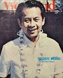 Teddy Pena MAGAZINGI d МАТОВА 化酸酸 社 TEDDY TEDDYPEÑA: PEÑA: That  ThatmanfromPalawan man from Palawan