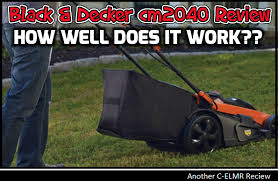 You require less strength to push around and walk behind. Black Decker Cm2040 Review 40v Black Decker Cordless Lawn Mower Review Cordless Electric Lawn Mower Reviews