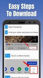 You can share this content by posting on your profile or stories. Video Downloader For Facebook Free Fast Getvideo For Android Apk Download