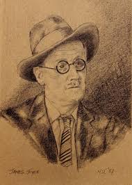 James Joyce Greeting Card by John Nolan