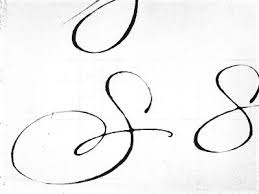 Capital S Letter S Tattoo Signature Ideas Letter S Calligraphy The need for fancy handwriting.