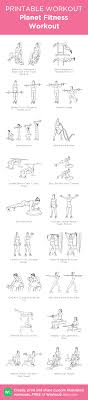 Planet Fitness Workout Illustrated Exercise Plan Created At Planet Fitness Workout Full Body Workout Routine Step Workout