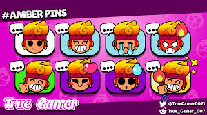 To check a specific character, you don't need to have it unlocked. Tried To Make Amber Pins Let Me Know How Is It Brawlstars