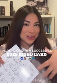 MAKE YOUR VERY OWN 2025 BINGO CARD🧿🤍✨ 1. Select a bingo card template