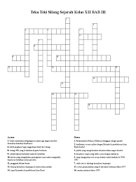 Check spelling or type a new query. Teka Teki Silang Sejarah Kelas Xii Bab Iii2 Pdf