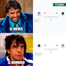 Cruz azul sacó ventaja en la final de ida del guard1anes 2021, un partido especial para los cementeros luego de que roberto alvarado fue baja por un tema familiar, pero el plantel no lo abandonó y fue solidario en el tsm, de acuerdo con juan reynoso, entrenador celeste. Pumas Vs Cruz Azul Y Los Memes De Las Semifinales Del 2020 Noticieros Televisa