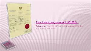 (sendirian berhad) sdn bhd malaysia company is the one that can be easily started by foreign owners in malaysia. Adamaya Marketing Sdn Bhd Adamaya One World One