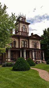 hamilton house genesee village originally built in campbell ny in 1870 victorian homes victorian style homes historic homes