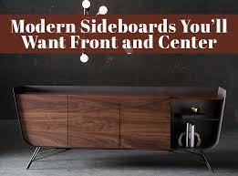 Modern furniture that is multifunctional is very much welcome if you are working in a small space, and being creative and innovative about your interior so today we are going to focus in stylish buffets and cabinets for you stunning modern dining room. 11 Modern Sideboard Cabinets You Ll Love For 2019 Modern Digs