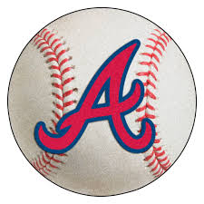 A 2019 atlanta braves schedule with wins, losses, and splits by baseball almanac. Atlanta Braves Baseball Shaped Area Rug 22 X 35