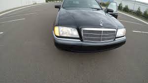 4k Review 1995 Mercedes Benz C220 Black Virtual Test Drive Walkaround Youtube