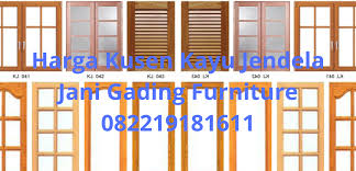 Kombinasi kayu dan kawat besi. Harga Daun Jendela Kayu 2020 Cv Jani Gading Furniture