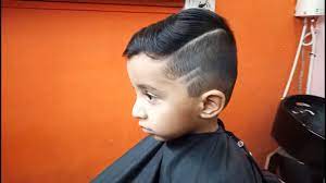 One Side Hair Cut Kids Hair Style New Hair Cut Youtube