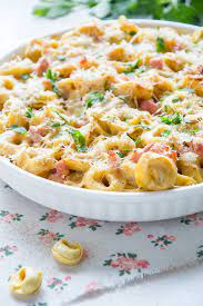 Tortellini Al Forno Recipe Tortellini Recipes Italian Recipes Tortellini Bake