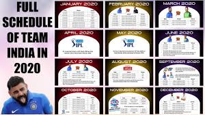 Including high, low, change and volume for each equity. Full Schedule Of Team India In 2020 Team India S Cricket Calendar Team India Fixtures Youtube