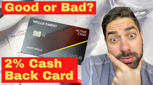 Credit card with 0% intro apr, 5% cash back, no annual fee + bonus! I Got The Wells Fargo Active Cash Credit Card 2 Cash Back It Good Or Bad Credit Card Review Youtube