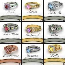 Disney Princess Themed Engagement Rings Disney Inspired Rings Disney Princess Engagement Rings Disney Princess Rings