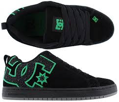 Black And Green Dc Shoes Pin On Shoes