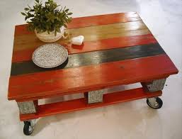 No matter your location, if your style is rustic this table is a must have. Red Pallet Coffee Table With Instructions Hometalk