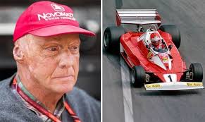 Lauda, Stommelen, Nina Rindt e Mass al 5 EXACO TEXACO MRIVE DFYEA