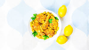 Wann Werden Wir Wieder Nach Marrakesch Fahren Konnen Mit Diesem Rezept Schickt Unsere Kochin Verena Lugert Zumindest Schon M Zitronen Hahnchen Rezepte Nahrung