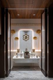 Contemporary Villa Interiors Exude Luxury Nz Associates The Architects Diary Room Door Design Pooja Room Door Design Pooja Room Design
