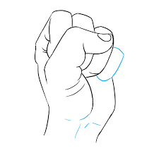With some practices and learn the basics of drawing you could even learn how to draw like a pro! How To Draw A Fist Really Easy Drawing Tutorial